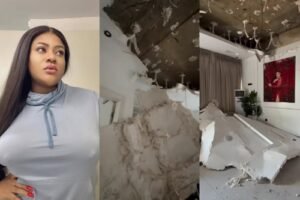 Actress Nkechi Blessing Cries Out After Her POP Collapsed For The Second Time
