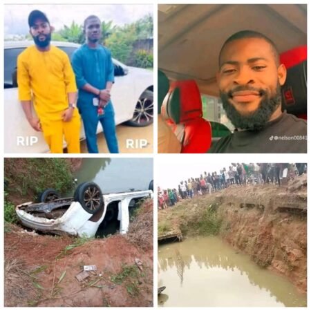 Two Friends D!e as Car Plunges Into Ditch in Aba