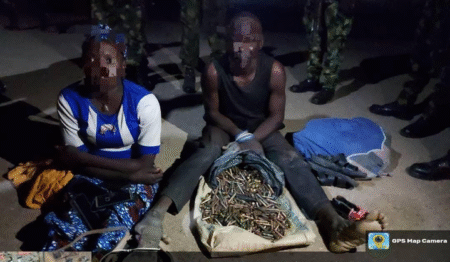 Troops arrest couple with 1,207 rounds of ammunition for terrorists in Kaduna