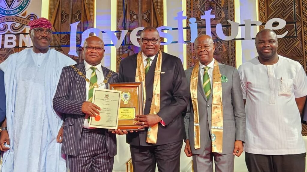 CIBN Confers Fellowship On Keystone Bank CEO, Hassan Imam