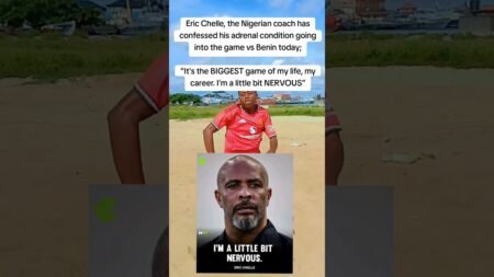 Nigeria head coach speech about to clash against Benin. #nigeria #nigerianews #supereagles #fypシ