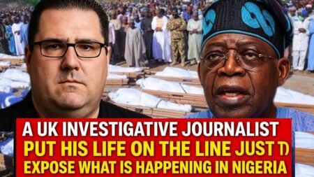 A UK investigative journalist pūt his lif£ on the l1n£ just to expose what is happening in Nigeria