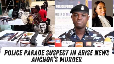 Nigerian Police Parade Suspect In Robbery Incident That Led To Arise News Anchor’s Death