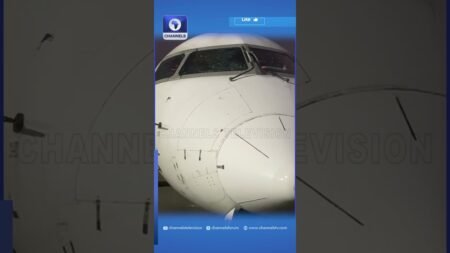 Aircraft Conveying Super Eagles Makes Emergency Landing In Angola Over Cracked Window