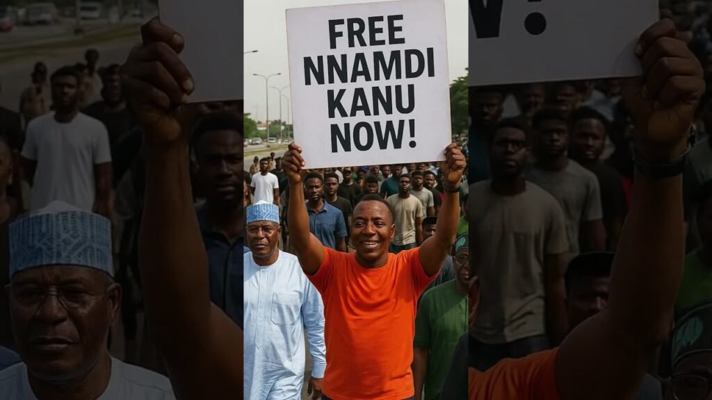 “Nnamdi Kanu Is Being Held Hostage Because He Threatens Nigeria’s Real Estate ” – Omoyele Sowore
