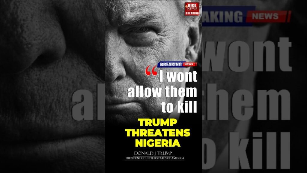 BREAKING- Trump Warns Nigeria: “Stop Killing Christians — Or We’ll Step In! #shorts #trump #nigeria
