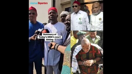Nnamdi Kanu Confronts Judge — ‘Show Me the Law or Release Me!