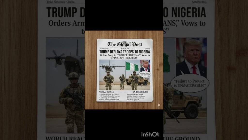 Trump Threatens Nigeria With Military Action!