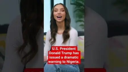 U.S. President Donald Trump has issued a dramatic warning to Nigeria.(@StoryTimeDiary-Tv )