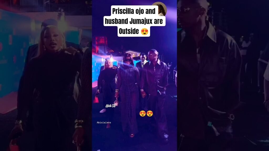 Priscilla ojo and jumajux are outside #fypage #pricilliaojo #jumajux #nigerianews