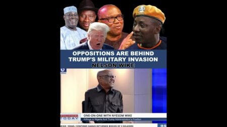 WIKE On CHANNELS Tv accuses Opposition behind Donald Trump’s Military Action In Nigeria #sowore