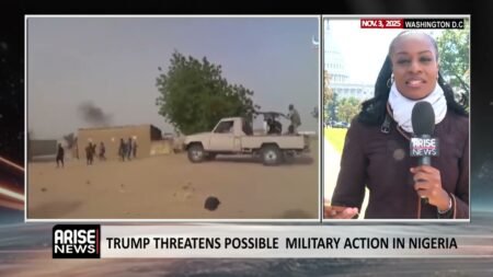 TRUMP THREATENS POSSIBLE MILITARY ACTION IN NIGERIA