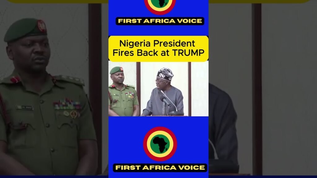 Tinubu Fires Back at Trump – Nigeria Won’t Be Intimidated! #africanews #usa #Nigeria