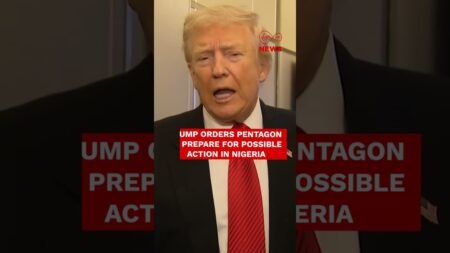 Trump Orders Pentagon to Prepare for Possible Action in Nigeria