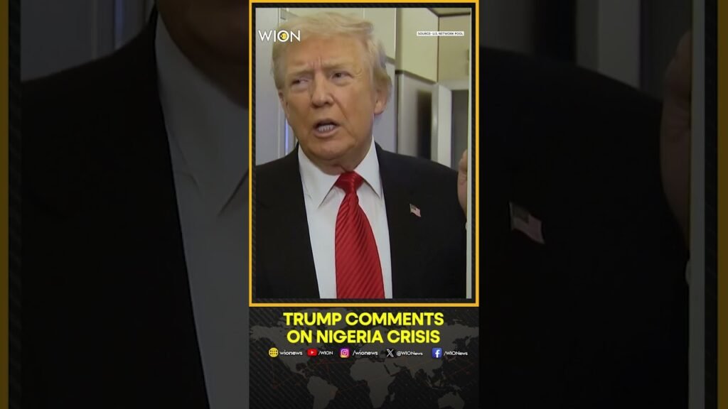 Trump Warns of Possible US Troops or Air Strikes in Nigeria Over Christian Persecution | WION