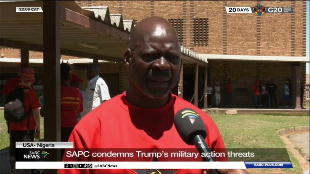 USA- Nigeria | SAPC condemns Trump’s military action threats