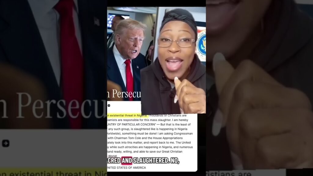 Do you think TRUMP will save Nigeria Part 1 #donaldtrumpnews #nigerianews #bigbronaija #shortsviral