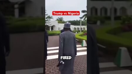 Trump vs Nigerian: breaking news