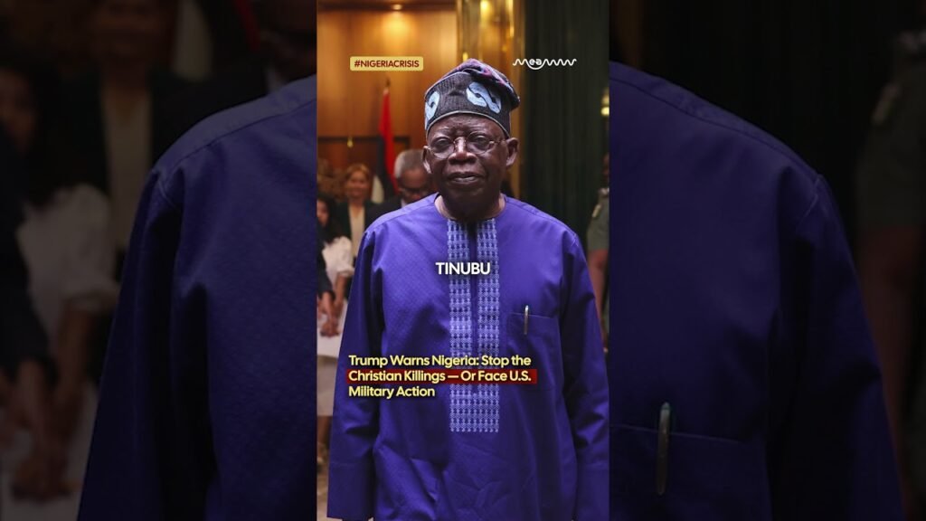 Trump Warns Nigeria: Stop the Christian Killings — Or Face U.S. Military Action