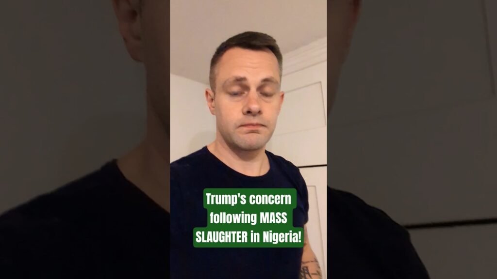 Trump’s concern following MASS SLAUGHTER in Nigeria! #trump #nigeria #news