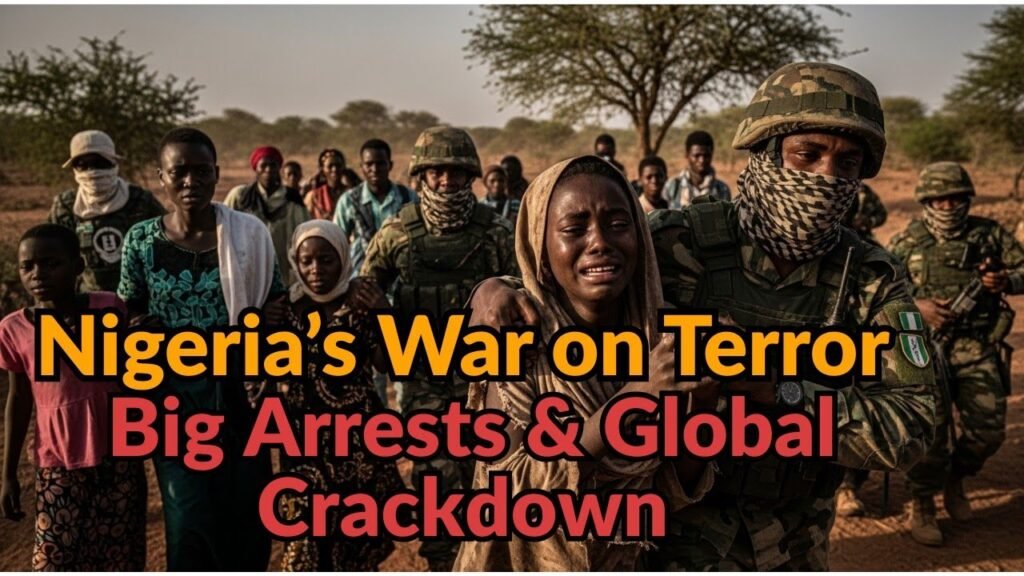 Nigeria’s War on Terror  New Military Chiefs, Big Arrests & Global Crackdown #nigerianews