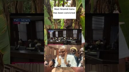 Mazi Nnamdi Kanu has been convicted #nigerianews #biafra#news #justiceserved