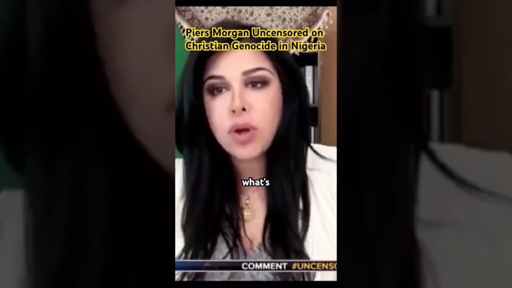 Goldie Ghamari on Christian Genocide in Nigeria #piersmorganinterview