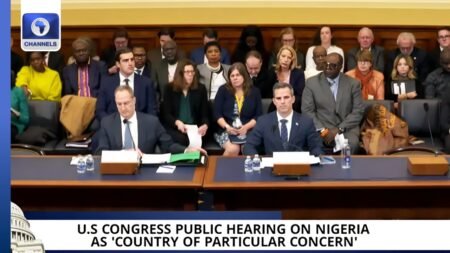 US Congress Hearing On Trump’s Designation Of Nigeria As ‘Country Of Particular Concern’