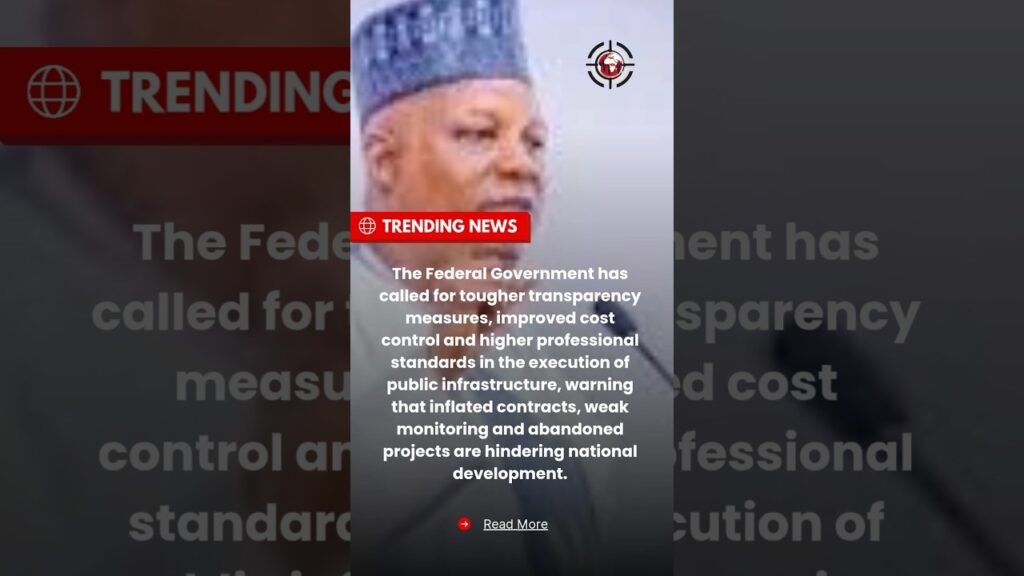 “FG Raises Alarm: Inflated Contracts & Abandoned Projects Blocking Nigeria’s Progress!” #nigerianews