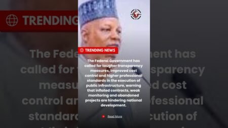 “FG Raises Alarm: Inflated Contracts & Abandoned Projects Blocking Nigeria’s Progress!” #nigerianews