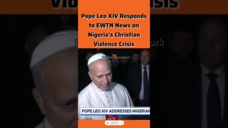 Pope Leo Addresses Escalating Violence Against Christians in Nigeria #news #trump #NigeriaViolence