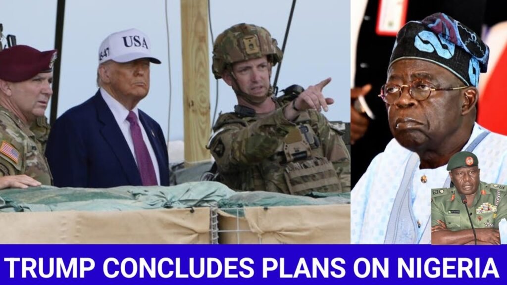 TRUMP SANCTION TINUBU, NIGERIA, SET TO DEPLOY 30,000 US SOLDIERS IN DECEMBER, STOP AIDS