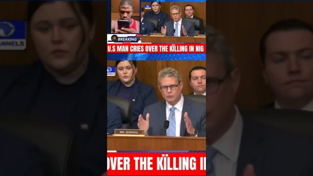 SHOCKING! US Lawmaker Cries While Speaking About Nigeria’s Insecurity