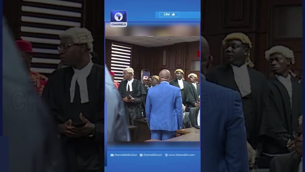 Kanu’s Outburst As Judge Orders Him To Be Taken Out Of Court