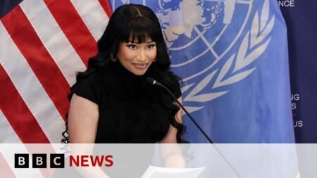 Nicki Minaj supports contested Trump claim Christians being persecuted in Nigeria | BBC News