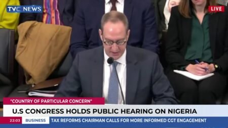 U.S Congress Holds Public Hearing On Nigeria