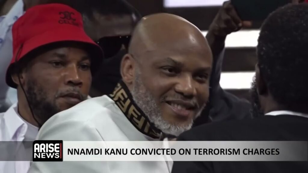 NNAMDI KANU CONVICTED ON TERRORISM CHARGES