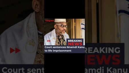 Breaking News: Court sentence Nnamdi Kanu to life imprisonment