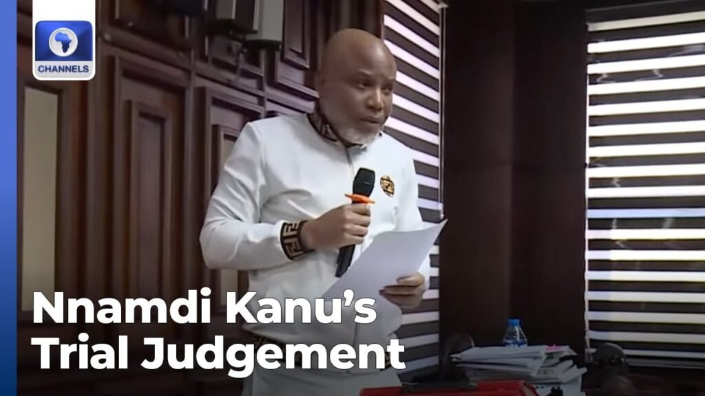 Drama In Court As Nnamdi Kanu Insists On Presenting Final Written Address
