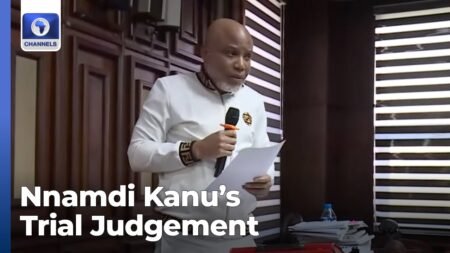Drama In Court As Nnamdi Kanu Insists On Presenting Final Written Address