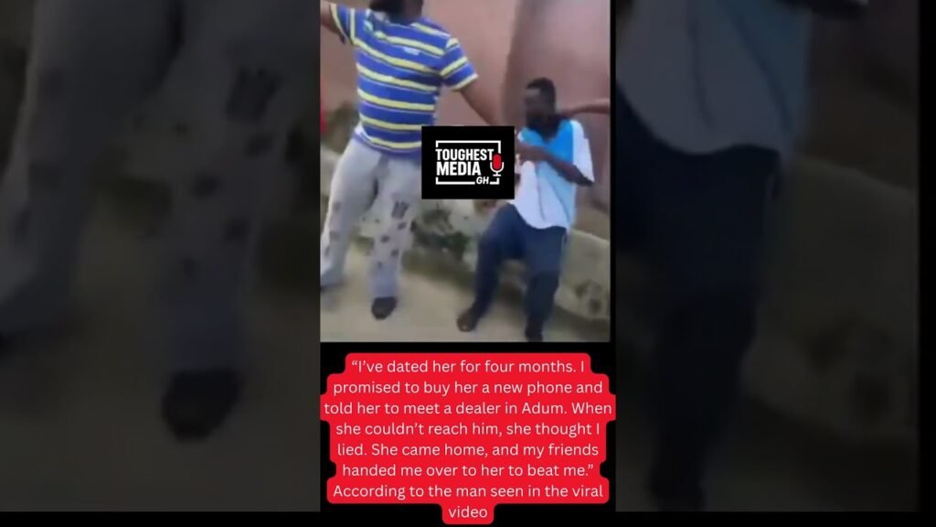 WOMAN beats BOYFRIEND infront of friends #news #ghanashowbiz#nigeria #ghana #entertainment #shorts