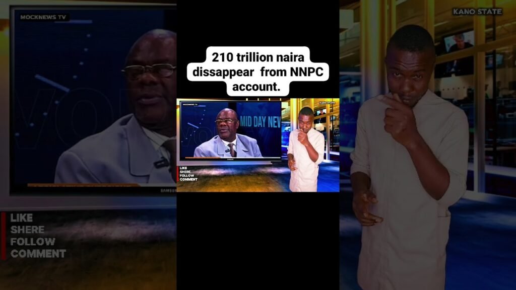 210 trillion naira disappears from NNPC  account. #news  #nigeria  #nigerianews  #arisenews