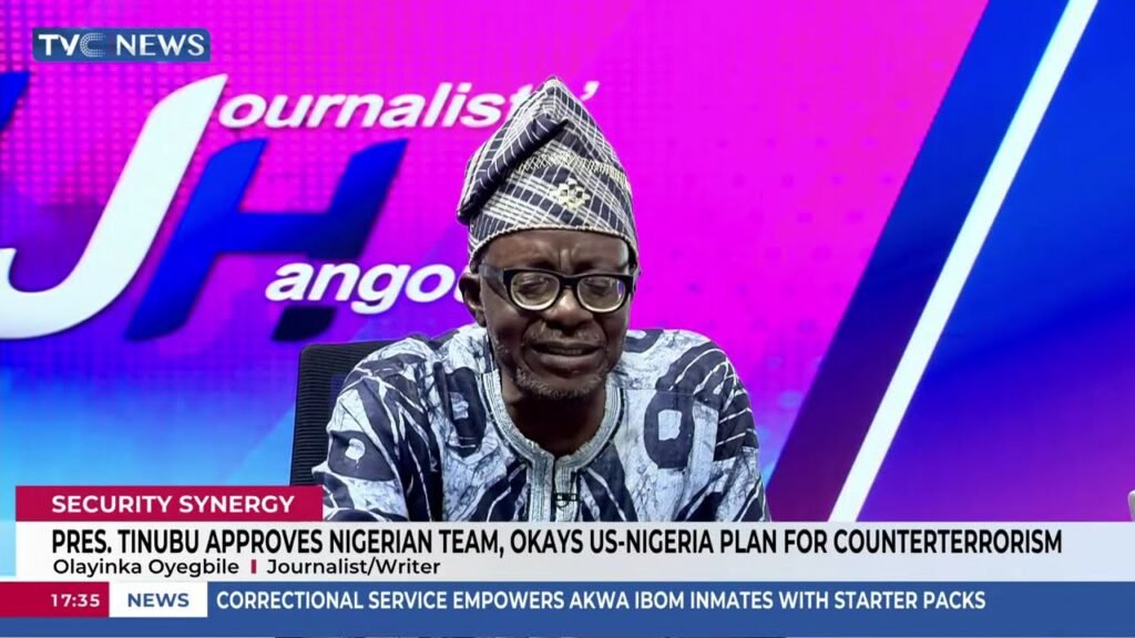 Pres. Tinubu Approves Nigerian Team, Okays US-Nigeria Plan For Counterterrorism