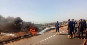 Three Dead in Kano Fuel Tanker Explosion on Zaria Road Three Dead in Kano Fuel Tanker Explosion on Zaria Road