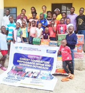 Aviation Lions Club Impacts Christ Foundation Orphanage Home, Widows Outreach Aviation Lions Club Impacts Christ Foundation Orphanage Home, Widows Outreach