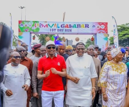 Gov Otu unveils Carnival Calabar mascot