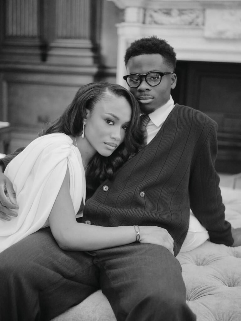 Bukayo Saka and Tolami Benson