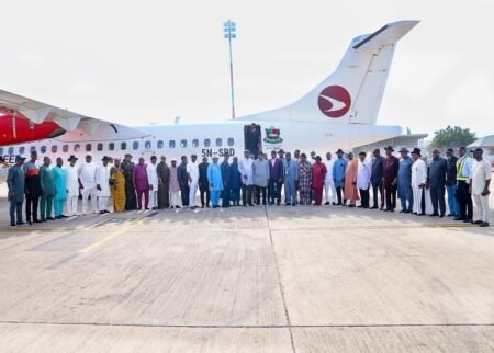 Bayelsa govt newly acquired aircraft makes inaugural flight
