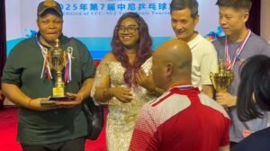 Amajor, He Ling Emerge Champions At China – NUJ Table Tennis Championship