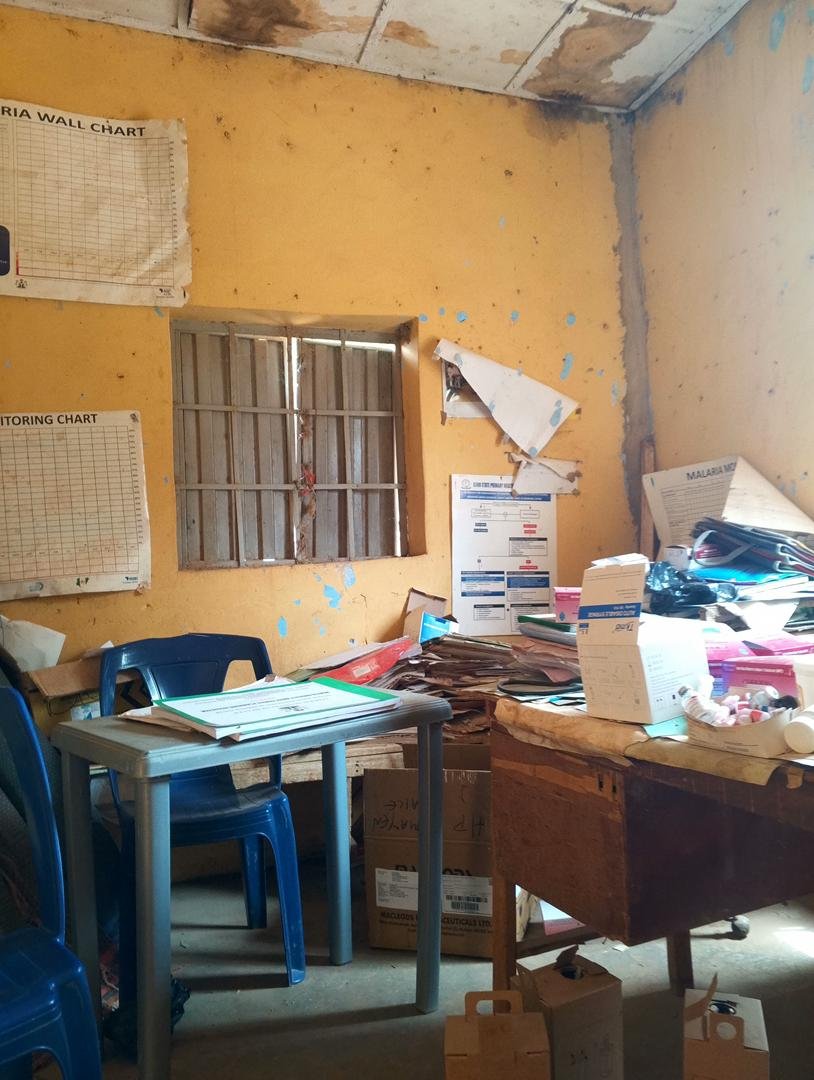 Inside view of Rimayen Rake consulting room (PHOTO CREDIT: Mariya Shuaibu Suleiman) 